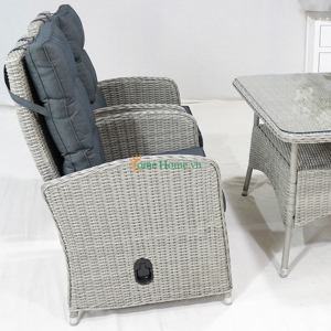 Conjunto de Sofás de Ratán Moderno para Exteriores, Sala de Estar, Comedor, Cocina - Product Image 6