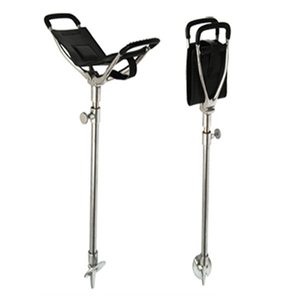 Silla Plegable de Cuero Ajustable Estilo Antiguo para Veterinaria, Bastón de Paseo - Product Image 2