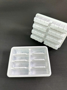 Plateau d'emballage blanc laiteux 10ZEM 170x30x40, boîte en PP/PET personnalisée de haute qualité, adaptée à l'emballage alimentaire et aux supermarchés - Product Image 2