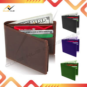 Portefeuille Homme en Cuir Véritable Fin, Blocage RFID, Durable, Minimaliste, Personnalisable - Product Image 2