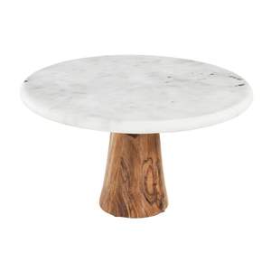 Proveedor al por mayor soporte de pastel de madera hecho a mano último diseño base de madera brillante pulido bodas decorar - Product Image 6