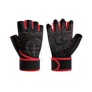 Gants d'entraînement d'haltérophilie avec poignée d'entraînement Conception personnalisée et logo Gants d'haltérophilie d'entraînement - Product Image 1