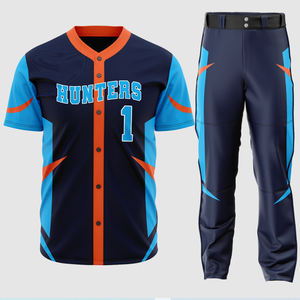 Bonne qualité 2023 conception personnalisée plus récent célèbre vierge personnalisé Softball impression personnalisée uniformes de Baseball - Product Image 3