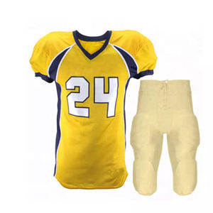 Maillot de football américain personnalisé de haute qualité pour hommes vêtements de sport à manches courtes en gros pour l'équipe - Product Image 6