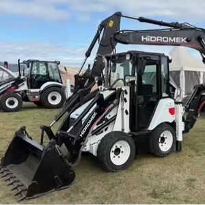 2018 Used HIDROMEK HMK62SS Mini <b>Loader</b> <b>Backhoe</b> Kubota Engine <b>Tractor</b> <b>Loader</b>/HIDROMEK SKID STEER HMK62SS - Product Image 1