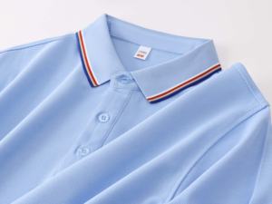 Polo personalizado para hombre con mangas antibolitas, camisa de golf de punto de color sólido, bordado de secado rápido, ODM - Product Image 4