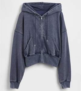 เสื้อฮู้ดมีซิปสำหรับผู้ชายเสื้อมีฮู้ดโอเวอร์ไซส์ดีไซน์พิเศษ - Product Image 6