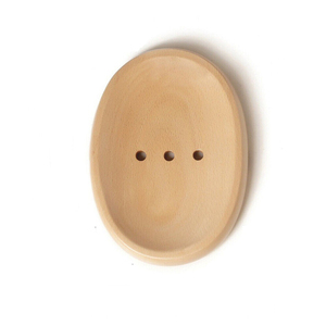 จานวางสบู่ไม้เป็นมิตรกับสิ่งแวดล้อมจานสบู่ทำจากไม้ช่วยประหยัดสบู่สำหรับห้องน้ำอ่างอาบน้ำพร้อมสินค้าขายดี - Product Image 1