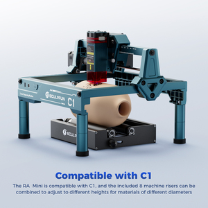 Rodillo Giratorio Láser <span class=keywords><strong>SCULPFUN</strong></span> RA Mini para Grabadora Láser C1 ICube Ultra para Grabado de Objetos Cilíndricos - Product Image 5