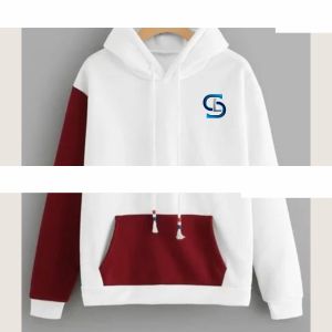 เสื้อฮู้ดสวมหัวมีฮู้ดแขนเสื้อสีดำ80 2025ปีทำจากผ้าฝ้ายโพลี20 - Product Image 5