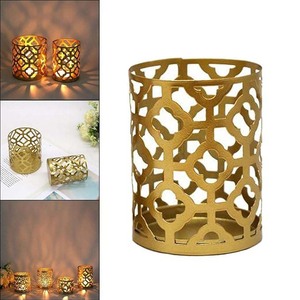 Gran oferta, candelabro creativo de Metal de hierro, candelabro votivo en T, Makinh candelabro, contenedor profundo para iluminación, decoración de hogares - Product Image 6