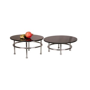 Plateau de service pour gâteaux aux fruits, décoration de fête de Noël, vaisselle, plateau à cupcakes, finition dorée, pour intérieur et extérieur - Product Image 3