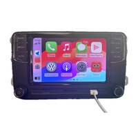 Autoradio Exploter RCD330 187B, unité centrale, pièces d'origine VW, écran tactile 7'', 2DIN, Android Auto sans fil, GPS, navigation vocale