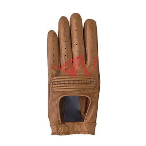 Guantes de Conducción de Cuero de Construcción Superior que Ofrecen Comodidad Duradera y Control Antideslizante del Volante - Product Image 2