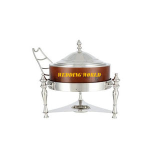 Cookware Metal Serving Casserole High Quality Wholesale Food Warmer Vintage New Stylish Wholesale Metal Food Hotpot - Product Image 1