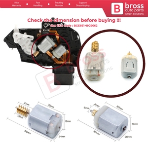 ชุดเกียร์มอเตอร์ 12V DC สำหรับล็อคประตู BGE661+BGE662 สำหรับรถยนต์แลนด์เรนจ์ - Product Image 5