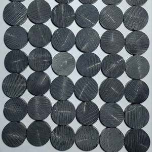 Ébauches de boutons en corne véritable de haute qualité Tailles et formes personnalisées disponibles - Product Image 1