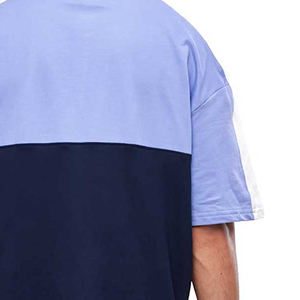 Nueva llegada de peso pesado de talla grande suelta de alta calidad en blanco de algodón liso camisetas de gran tamaño nueva llegada rapero camiseta Hip Hop - Product Image 6