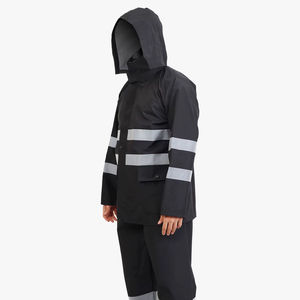 Elegante XL Ligero para Poncho Chubasquero impermeable con tiras a prueba de viento y reflectantes para uso en exteriores y cómodo - Product Image 1