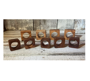 Design créatif Rond de serviette en bois Hôtel Fashion Minimalist Party 4.8 Cm Porte-anneau de serviette Produit de conception supérieure - Product Image 1