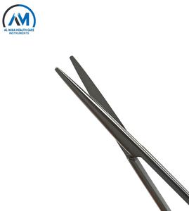 Tijeras Metzenbaum de 7 ''con revestimiento azul, cuchillas rectas puntas romas/romas para cirugía - Product Image 2