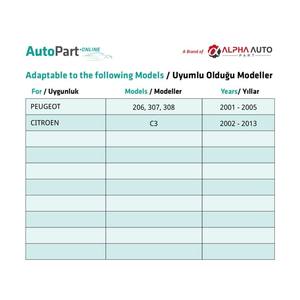 คลิปหนีบขอบประตูสำหรับเปอโยต์ 206 307 308 ซีตรอง C3 - 10 ชิ้น - Product Image 5