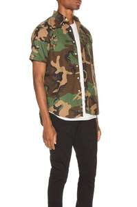 Camisa estampada de manga corta de verano para hombre, 100% algodón, informal, ligera, a la moda, para uso diario - Product Image 4