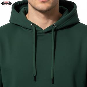 Custom 100% Cotton Premium Fleece 13oz Regular Fit Lined Winter Pullover Sudaderas con capucha para hombre Reversible - Product Image 4