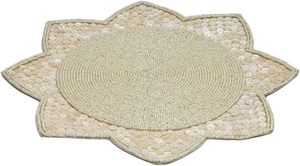 ที่รองจานลูกปัดทรงกลมทำด้วยมือสำหรับโต๊ะอาหารของตกแต่งคริสต์มาสงานเลี้ยงสังสรรค์ในครอบครัว - Product Image 4