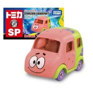 Voiture miniature en métal Dream Tomica SP Patrick Star, thème Bob l'éponge, véhicule miniature de collection - Product Image 1