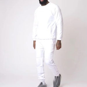 ชุดวอร์มมีกระเป๋าด้านข้างชุดวอร์มสำหรับผู้ชายชุดกีฬาชุดกีฬาชุดกีฬาชุดออกกำลังกายดีไซน์และโลโก้แบบกำหนดเอง - Product Image 3