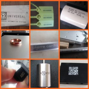 ระบบทำเครื่องหมายชิ้นส่วนไฟเบอร์เลเซอร์50W 60W 100W สำหรับแกะสลักโลหะ - Product Image 3