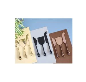 Ensemble de fromage en laiton couteau épandeur petit couteau à beurre couverts de qualité supérieure ensemble de fromage en laiton meilleur designer - Product Image 2