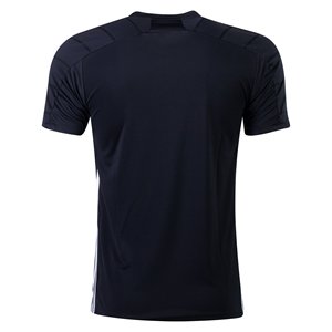 Camiseta de fútbol azul oscuro, nuevo diseño, camisetas deportivas con estampado personalizado, camiseta de jugador de fútbol de algodón y poliéster 100% - Product Image 2