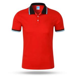 Polo de Golf personalizado para hombre, transpirable Camiseta de algodón, estampado de logotipo bordado, cuello de punto antiarrugas para hombre para Polo Ts - Product Image 6