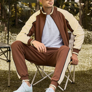 Conjunto Deportivo de Invierno Personalizado para Hombre, Sudadera con Capucha de Algodón Grueso y Pantalones Deportivos, Estilo Holgado - Product Image 4