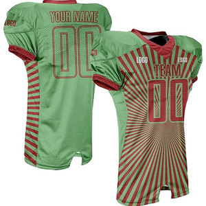 Maillot de football américain par sublimation, dernier style, faible MOQ, vêtements de sport, maillot de football par sublimation à vendre - Product Image 1