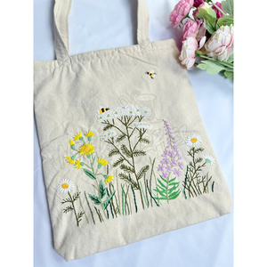 Sac fourre-tout brodé personnalisé Sac shopping artisanal tendance du Pakistan Fabricant - Product Image 3