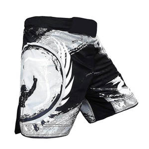 Short de bonne qualité MMA pour homme Short de grappling avec impression de logo personnalisé Jiu Jitsu Fight wear Short personnalisé à bas prix - Product Image 2