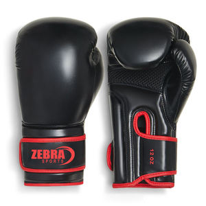 Gants de boxe en cuir synthétique respirants et légers à demi-doigts, séchage rapide, à lacets, avec sangle de poignet réglable, Sanda MMA, taille L - Product Image 5