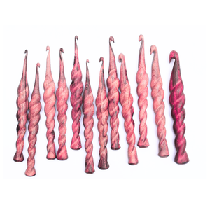 <b>Crochet</b> <b>hook</b> set with ergonomic handle built for comfort and retail success with trending craft tool searches - Product Image 2