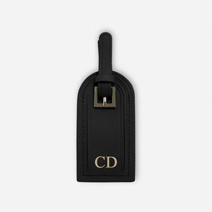 Etiqueta de equipaje de cuero de alta calidad, etiqueta de viaje suave de lujo al por mayor de fábrica, con logotipo personalizado, para protección de la privacidad - Product Image 3