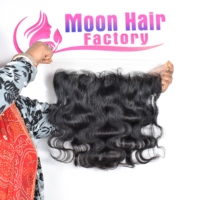 Rambut Moon 100% Produk Pabrik Harga Terjangkau rambut manusia Frontal Bodywave pemasok eksportir Ekstensi lembut tersedia Oleh Eksportir