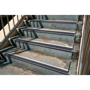 Profilo Universale per Bordi Scala in Alluminio Nero/Giallo 800 X 90 X 33mm - Product Image 3