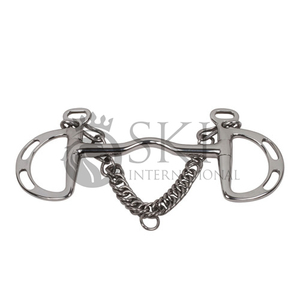 Kimberwick ม้านิทส์แบบตะวันตกทำจากสเตนเลสสตีลที่มีเสถียรภาพอุปกรณ์ขี่ม้า - Product Image 2