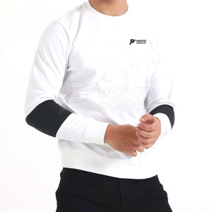 เสื้อสเวตเชิ้ตแฟชั่นผู้ชาย สไตล์ลำลอง ทนทานต่อการใช้งาน ตะเข็บเย็บอย่างดี สวมใส่สบาย เหมาะสำหรับใช้ในชีวิตประจำวัน แรงบันดาลใจจากสตรีทแวร์ ดีไซน์เรียบง่าย - Product Image 2