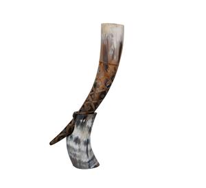 Taza de cuerno pulido de primera calidad y elegante taza de cuerno vikingo de búfalo hecha a mano Natural, taza de Venta caliente para uso de bebidas de bares de Hotel - Product Image 3