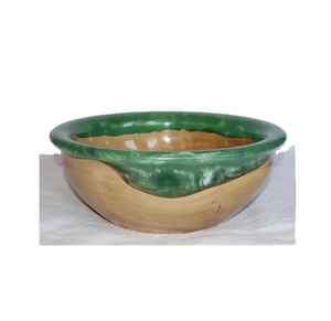 Tazón de Madera y Resina de Diseño Único, Diseño Moderno con Pulido, Tazón para Servir Masa, para Bodas, Ecológico, para Uso en el Hogar, Hoteles y Restaurantes - Product Image 1