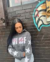 Ensemble 2 pièces personnalisé pour femme : veste à capuche et leggings en dentelle de haute qualité, pantalon évasé léger