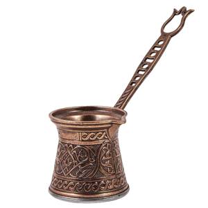 Atractiva cafetera turca antigua de cobre, vajilla, taza de café, decoración de mesa para el hogar, cocina, restaurante, hotel, fiesta, hecha en India - Product Image 6